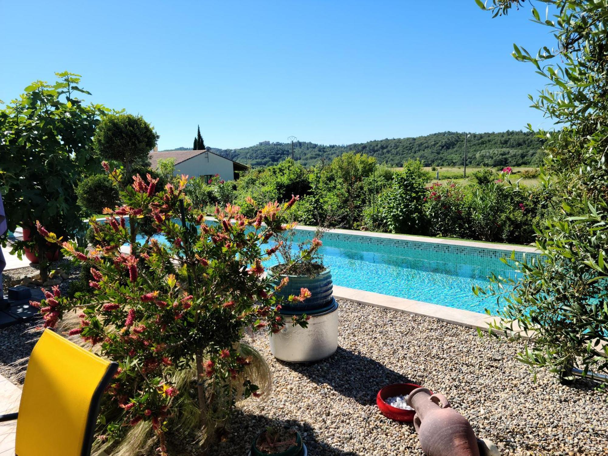 Saint-Laurent-la-Vernède Les Papillons D'Uzes B&B 외부 사진